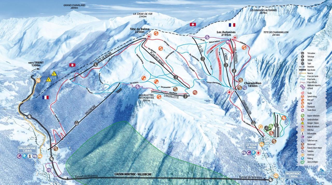 Chalet Le Триент Екстериор снимка