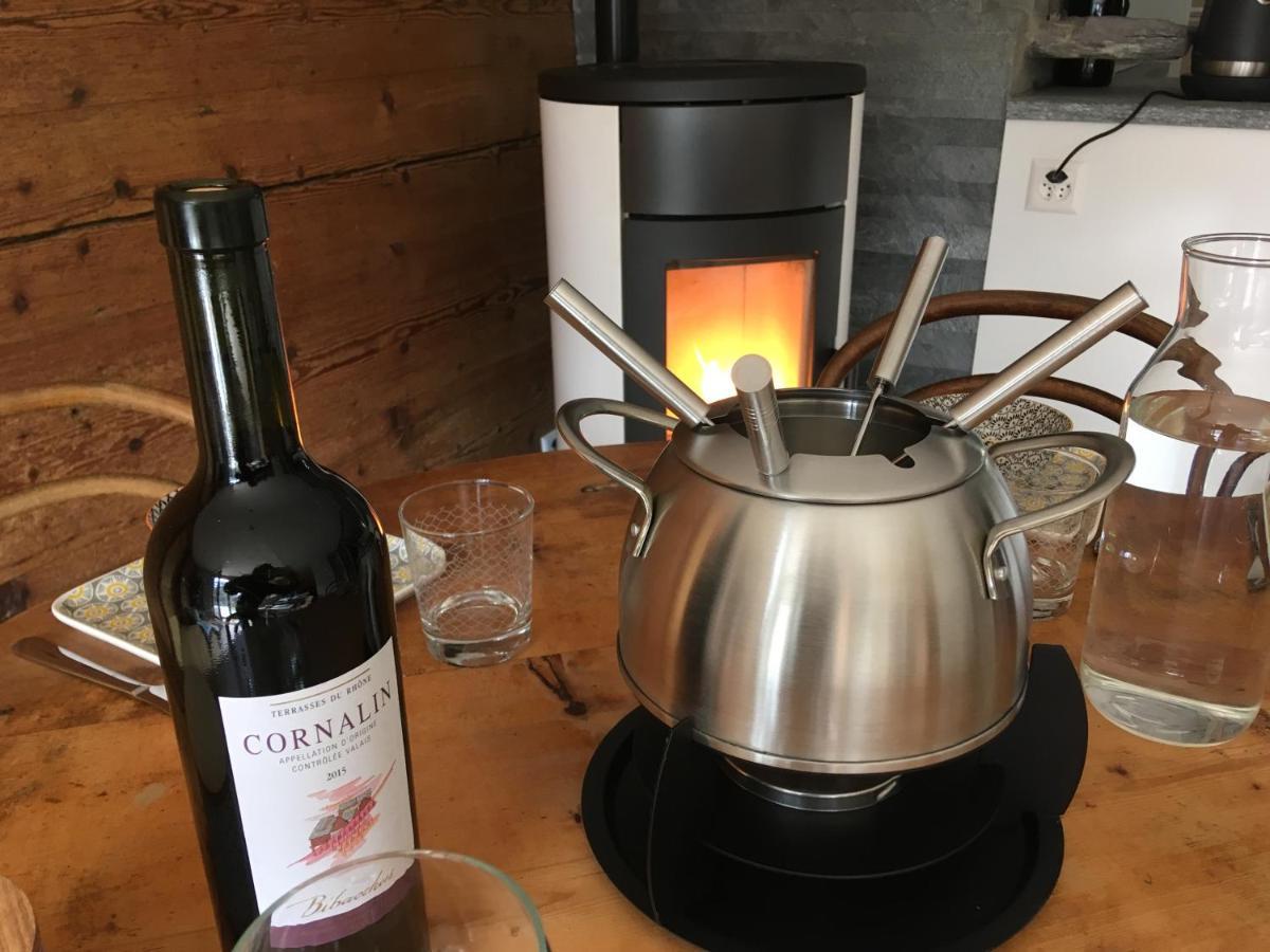 Chalet Le Триент Екстериор снимка