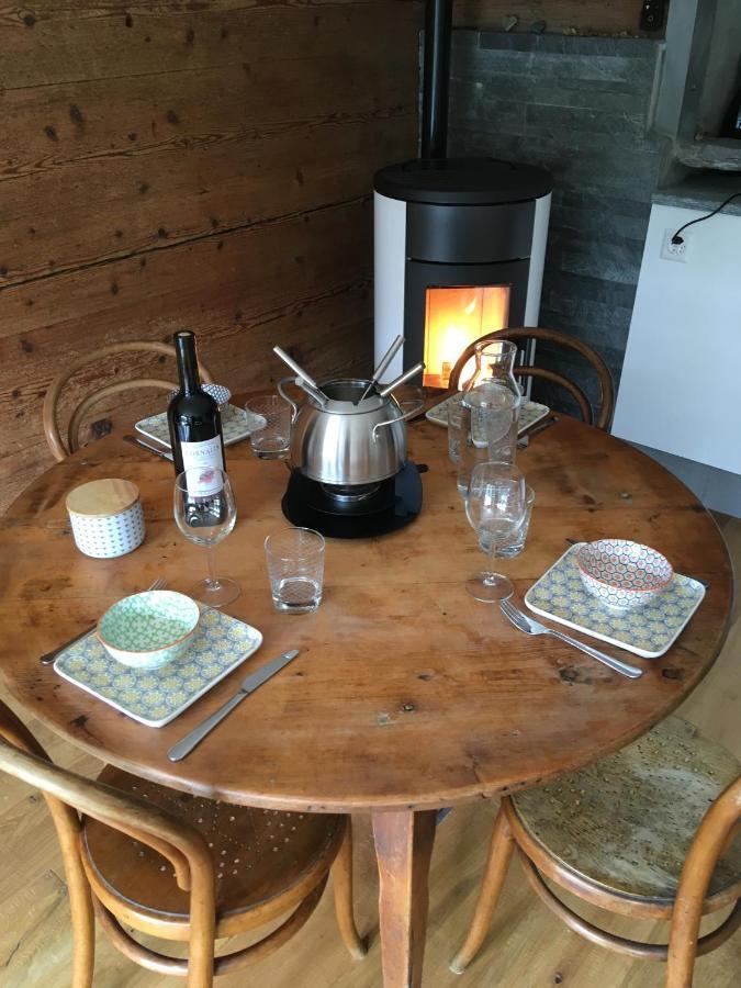 Chalet Le Триент Екстериор снимка